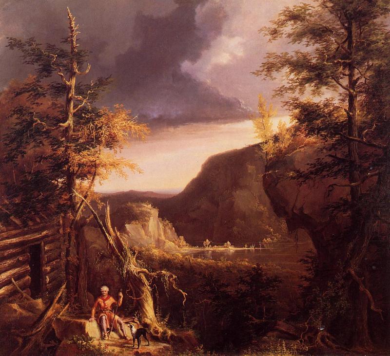 Thomas Cole Daniel Boone Sitting china oil painting image